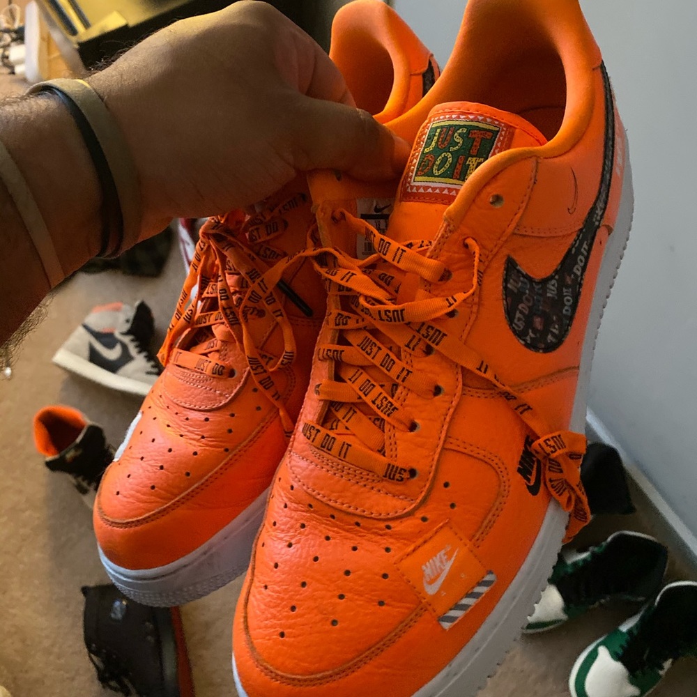 Just Do It Air Force 1s